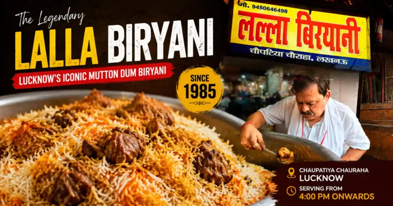 Lalla Mutton Biryani from Lucknow – The secret recipe no one will ever tell you